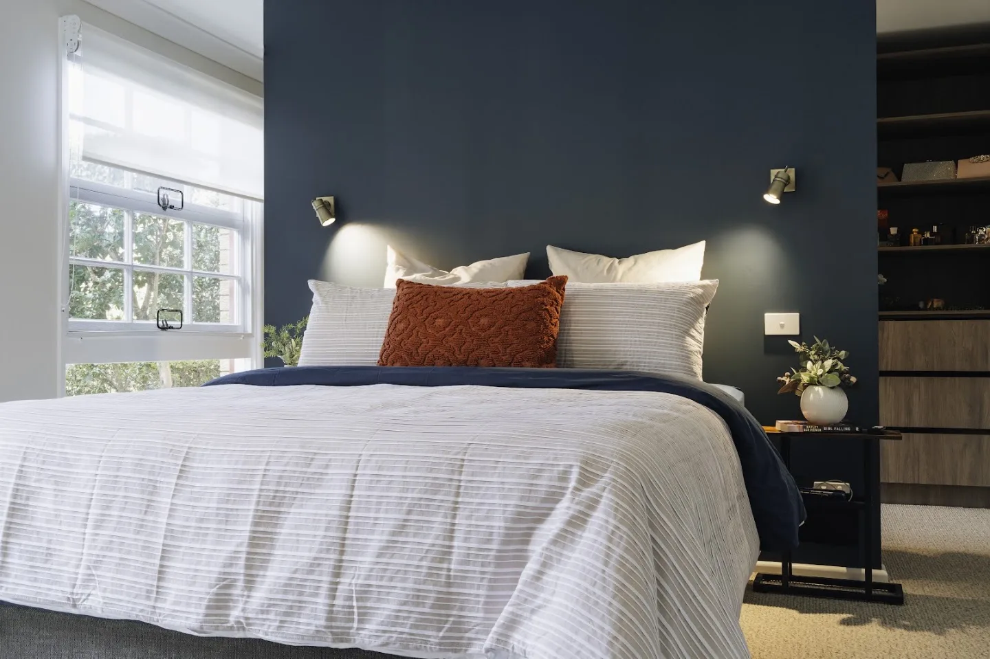 Freshly painted interior room by Nexday Painting